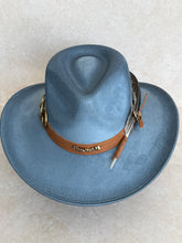 Load image into Gallery viewer, Faux suede |sky blue
