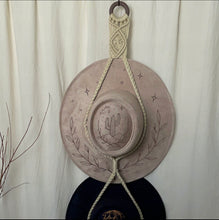 Load image into Gallery viewer, Macrame Hat Holder/Hanger
