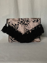 Load image into Gallery viewer, Embroidered Clutch - Black/Gold
