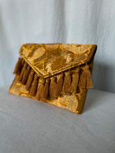 Load image into Gallery viewer, Embroidered Clutch - Mustard
