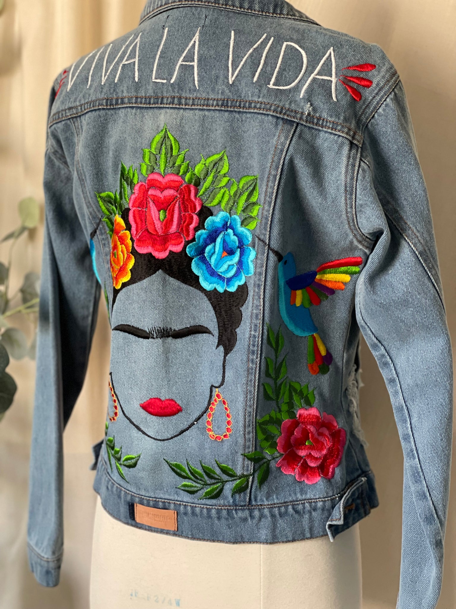 Frida kahlo jean clearance jacket