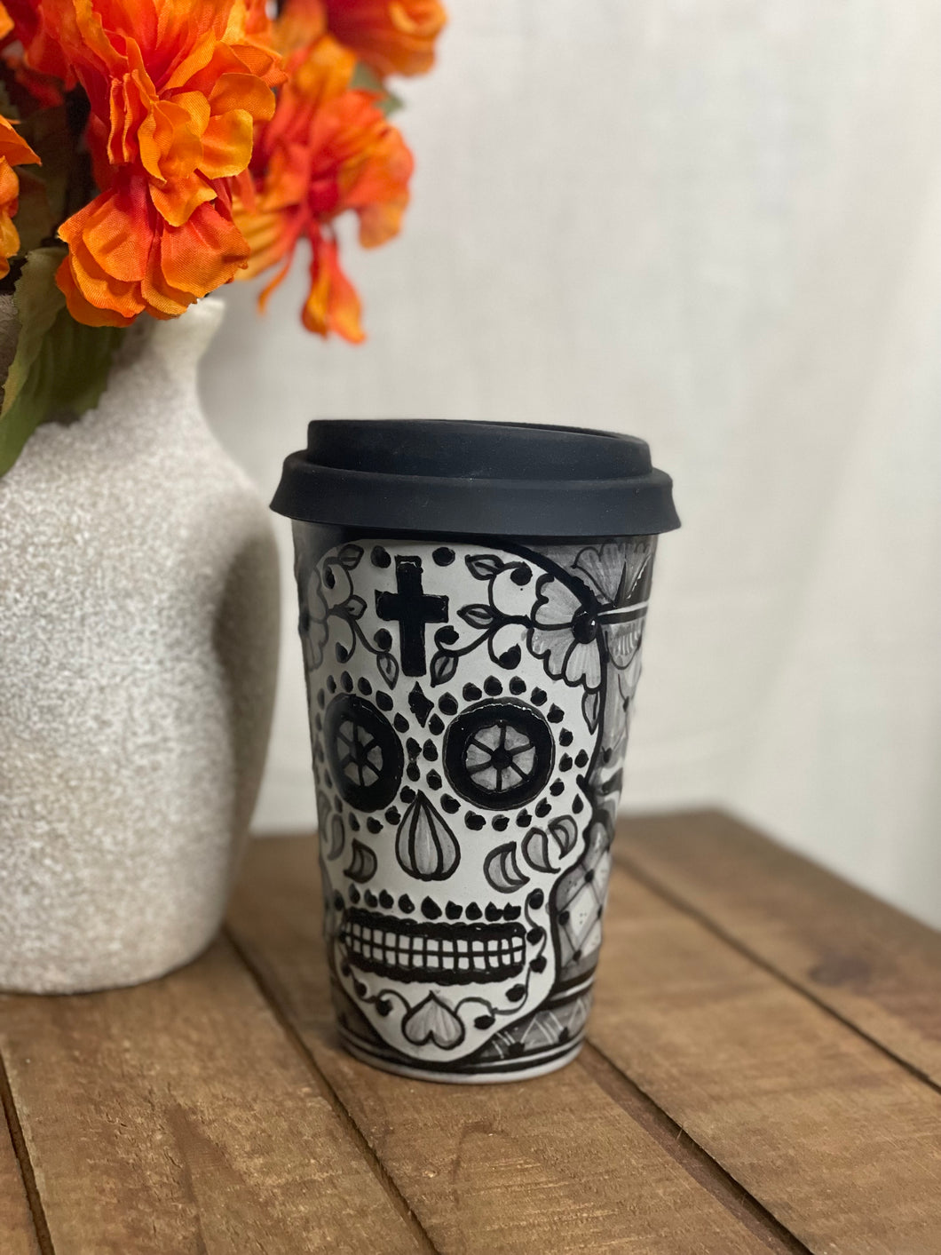 Calavera Travel Mug